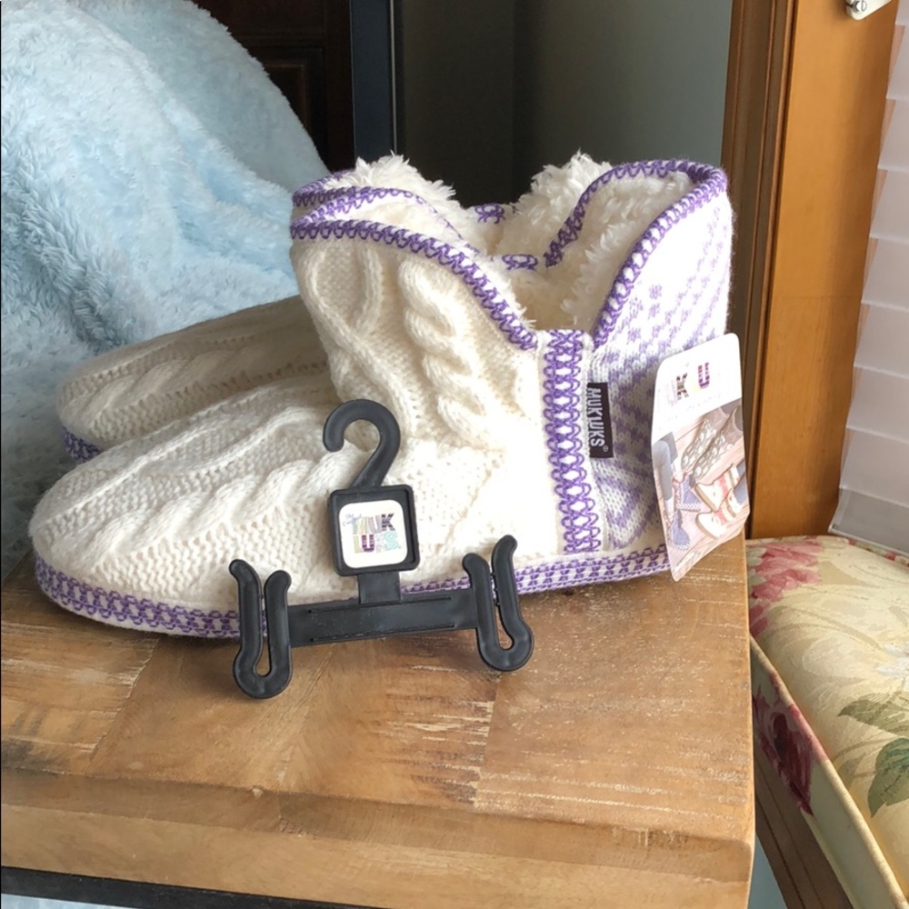 MUK LUKS slipper booties